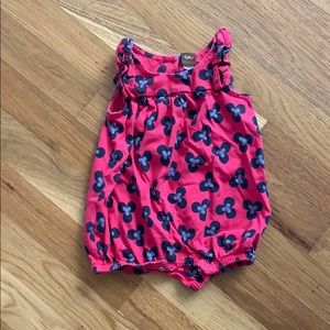 Tea collection bubble one piece 3/6 mo